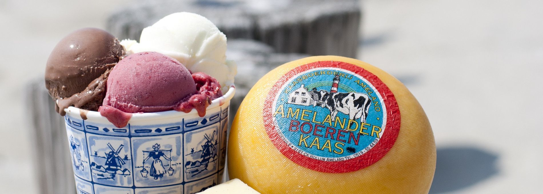 Ameland farmers cheese and farmers ice cream - Tourist Information 