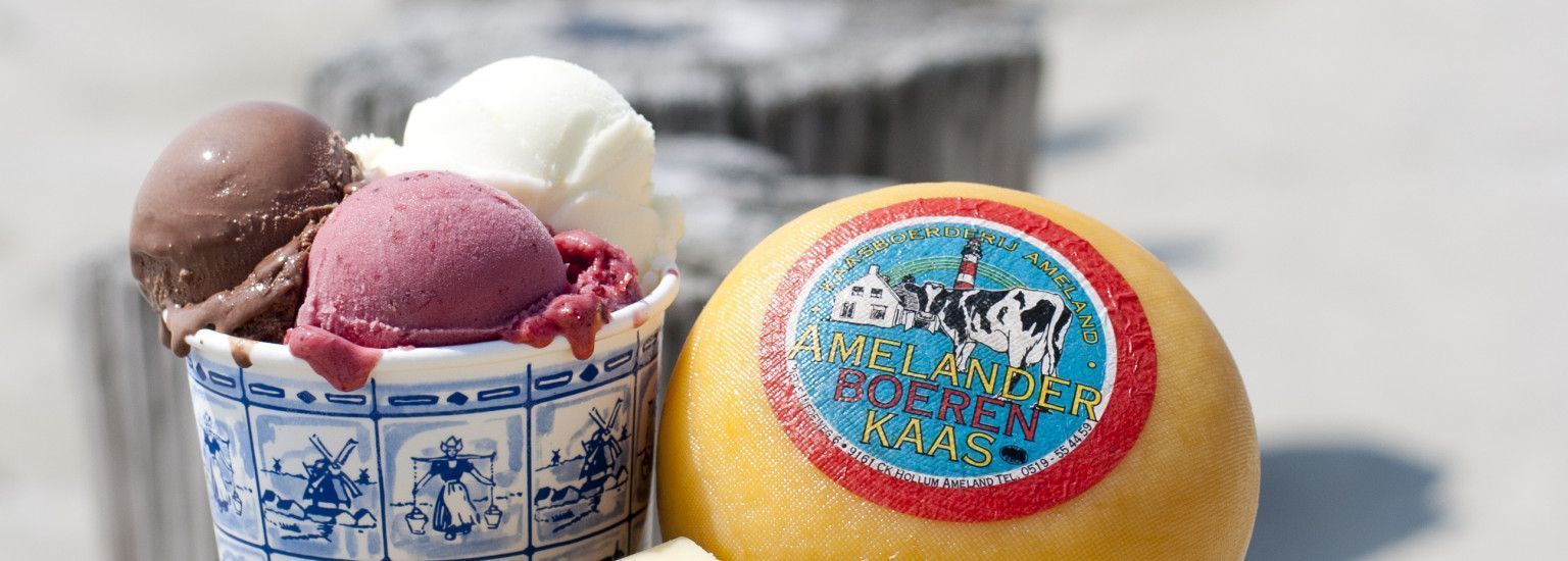Ameland farmers cheese and farmers ice cream - Tourist Information