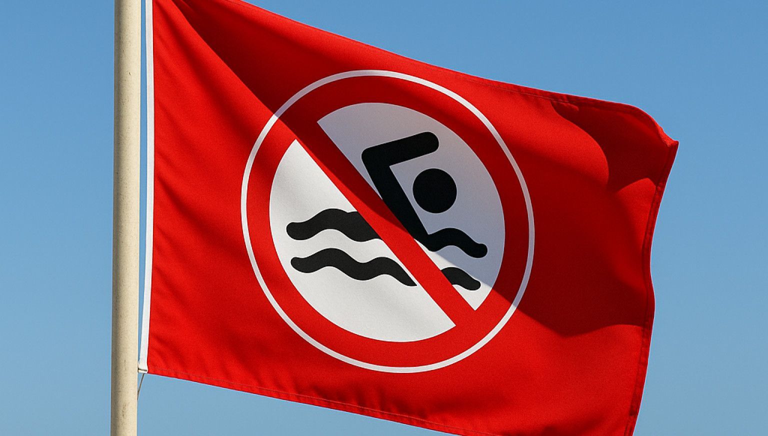 Rode vlag - VVV Ameland