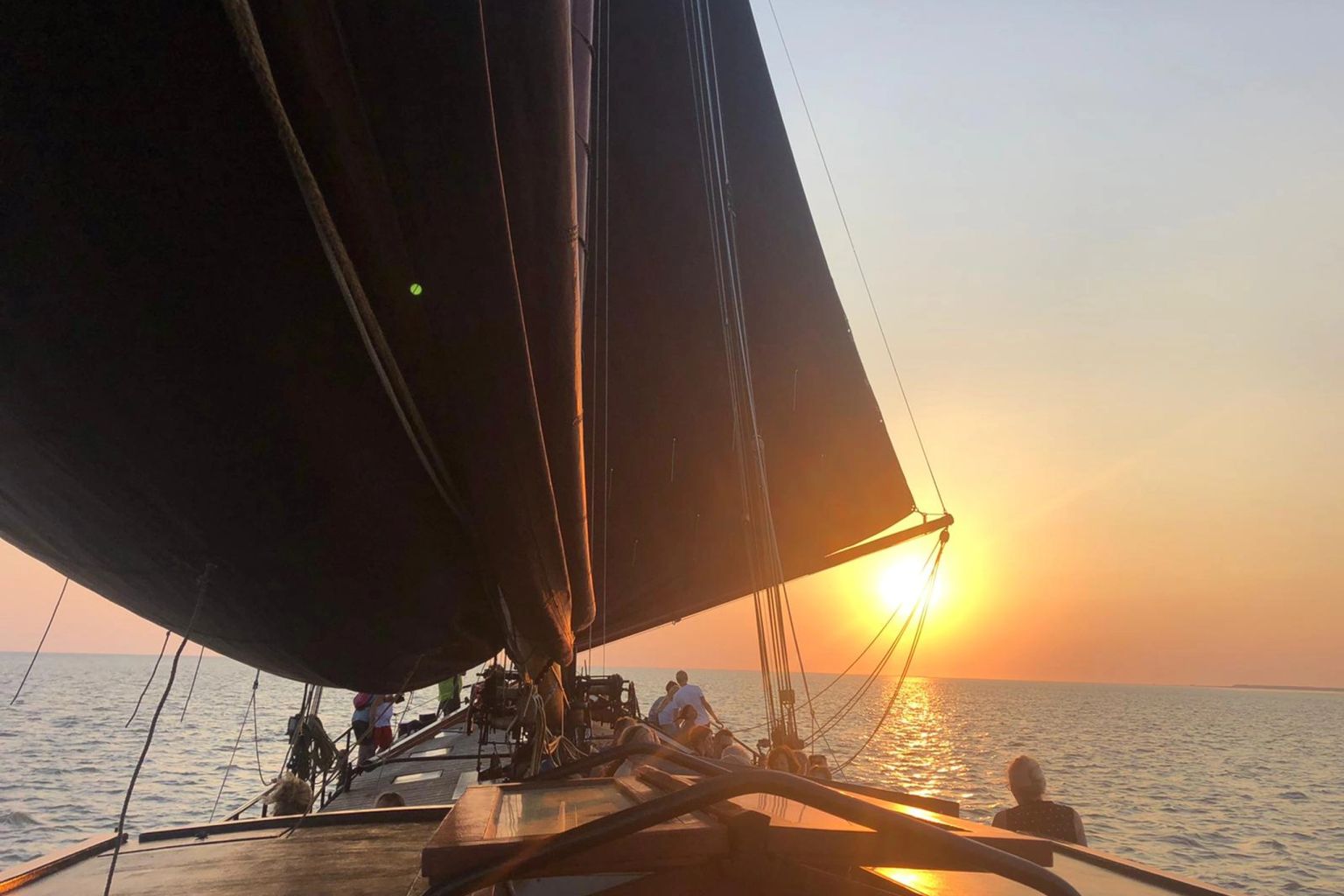 Crossing to Terschelling incl. dinner with the Willem Jacob