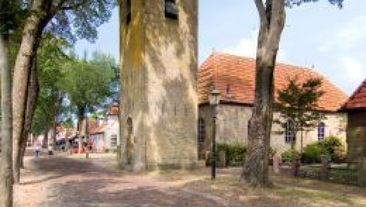 Dutch Reformed church Ballum, on Ameland