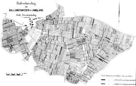 Ruilverkaveling oude perceelsindeling - Tourist Information 