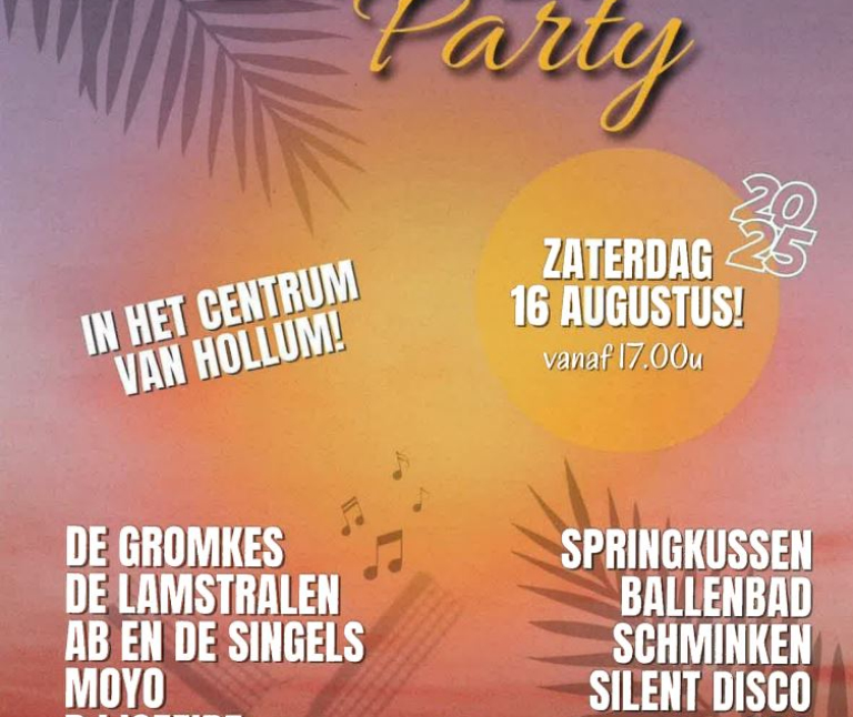 Plantsoen Party - VVV Ameland
