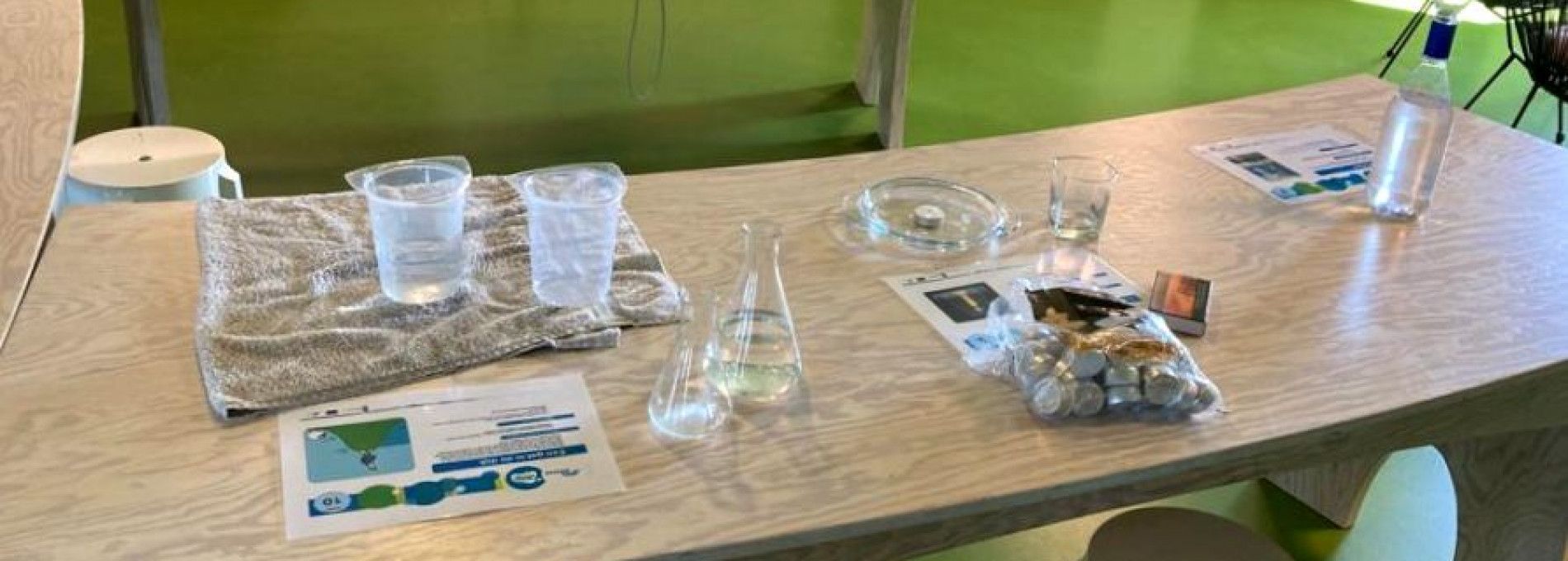Water lab in the Nature Centre - Tourist Information