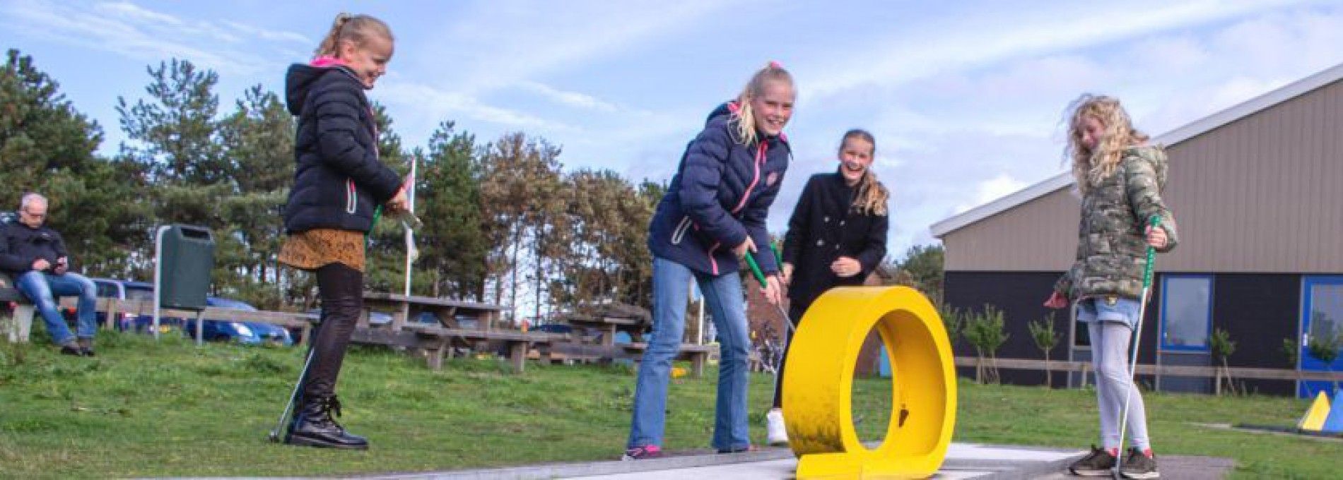 Miniature golf course Klein Vaarwater on Ameland