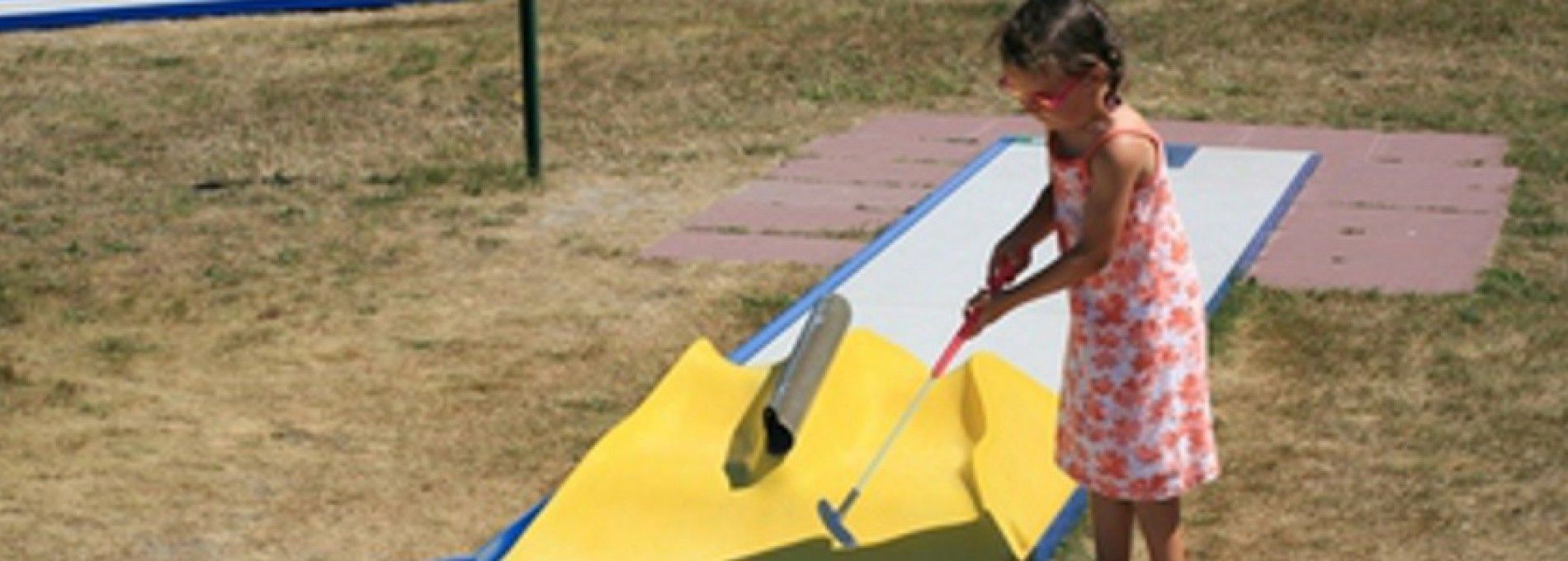 Miniature golf course Camping Roosdunen on Ameland