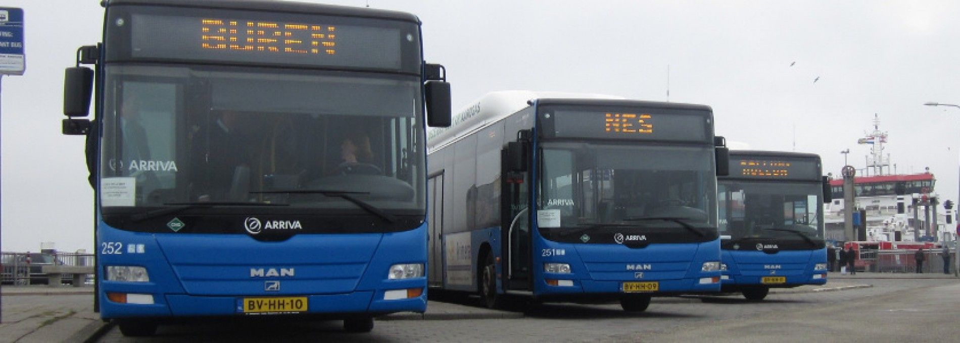 Bus transport on Ameland