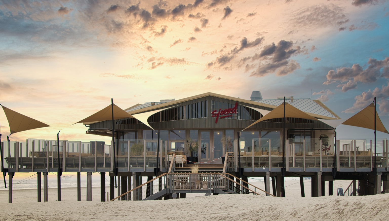 Beach pavilion Sjoerd - Tourist Information “VVV” Ameland
